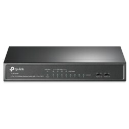 TP-Link TL-SF1008P No administrado Fast Ethernet (10/100) Energía sobre Ethernet (PoE) Negro