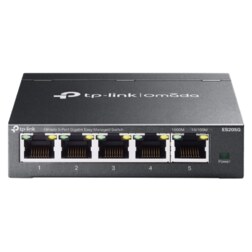TP-Link Omada ES205G switch Gestionado Gigabit Ethernet (10/100/1000) Negro