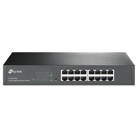 TP-Link TL-SG1016DE Gestionado L2 Gigabit Ethernet (10/100/1000) 1U Negro