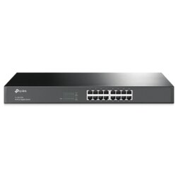 TP-Link TL-SG1016 No administrado Gigabit Ethernet (10/100/1000) 1U Negro