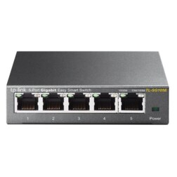 TP-Link TL-SG105E Gestionado L2 Gigabit Ethernet (10/100/1000) Negro
