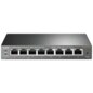 TP-Link TL-SG108PE Gestionado L2 Gigabit Ethernet (10/100/1000) Energía sobre Ethernet (PoE) Negro