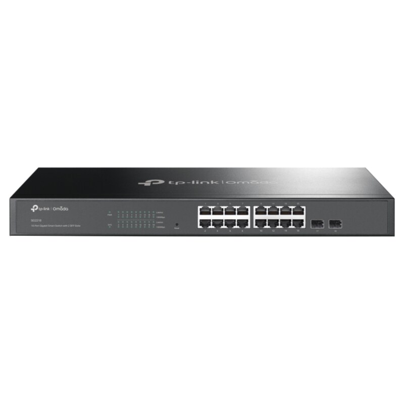 TP-Link Omada SG2218 switch Gestionado L2/L2+ Gigabit Ethernet (10/100/1000) 1U Negro