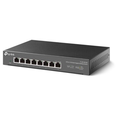 TP-Link TL-SG108-M2 switch No administrado 2.5G Ethernet (100/1000/2500) Negro