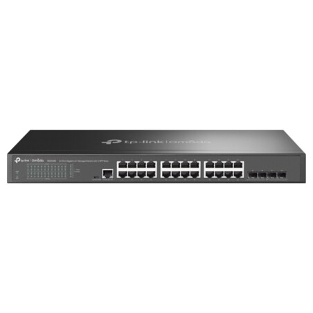 TP-Link Omada SG3428 switch Gestionado L2/L3 Gigabit Ethernet (10/100/1000) 1U Negro