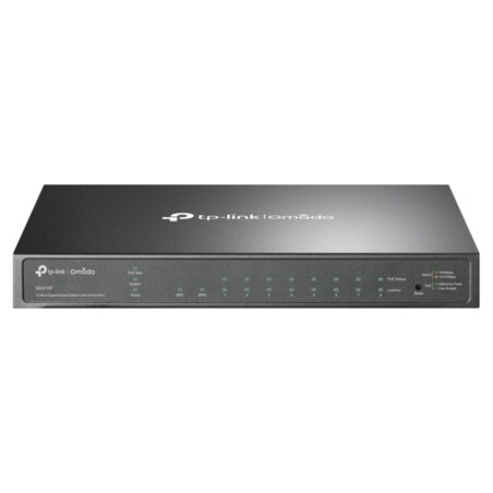 TP-Link Omada SG2210P switch Gestionado L2/L2+ Gigabit Ethernet (10/100/1000) Energía sobre Ethernet (PoE) Negro