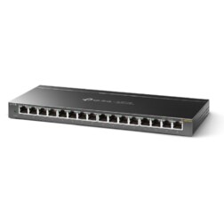 TP-Link TL-SG116E No administrado L2 Gigabit Ethernet (10/100/1000) Negro