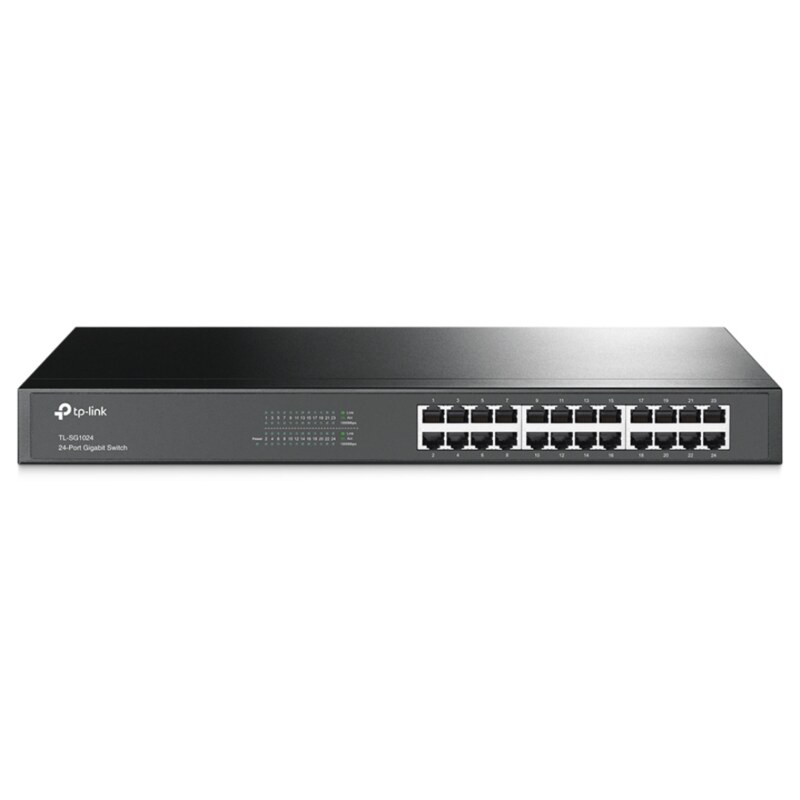 TP-Link TL-SG1024 switch No administrado L2 Gigabit Ethernet (10/100/1000) Negro