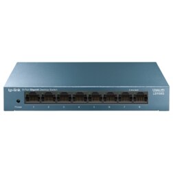 TP-Link LS108G No administrado Gigabit Ethernet (10/100/1000) Azul