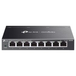 TP-Link Omada ES208G switch Gestionado L2 Gigabit Ethernet (10/100/1000) Negro