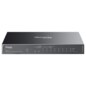 TP-Link Omada ES210GP switch Gestionado L2 Gigabit Ethernet (10/100/1000) Energía sobre Ethernet (PoE) DIN rail Negro