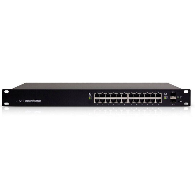 Ubiquiti Networks ES-24-250W switch Gestionado L2/L3 Gigabit Ethernet (10/100/1000) Energía sobre Ethernet (PoE) 1U Negro