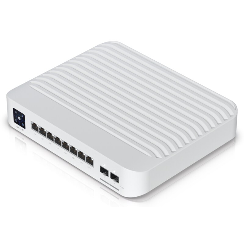 Ubiquiti UniFi USW-PRO-8-POE switch Gestionado L2/L3 Gigabit Ethernet (10/100/1000) Energía sobre Ethernet (PoE) 1U Blanco