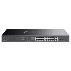 TP-Link Omada ES220GMP switch Gestionado L2 Gigabit Ethernet (10/100/1000) Energía sobre Ethernet (PoE) Negro