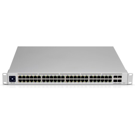 Ubiquiti UniFi USW-PRO-48 switch Gestionado L2/L3 Gigabit Ethernet (10/100/1000) 1U Plata