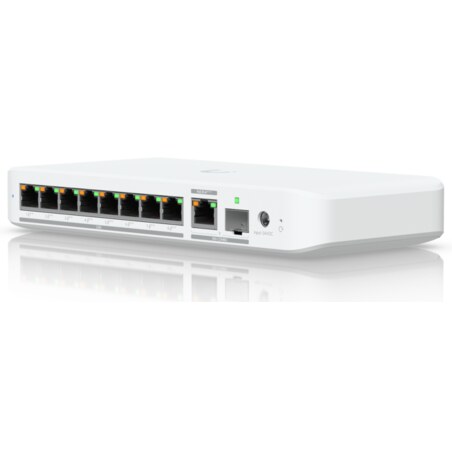 Ubiquiti UniFi Flex 2.5G PoE Gestionado L2 2.5G Ethernet (100/1000/2500) Energía sobre Ethernet (PoE) Montaje en pared/escritori