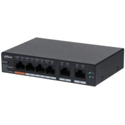 Dahua Technology DH-CS4006-4GT-60 switch Gestionado L2 Gigabit Ethernet (10/100/1000) Energía sobre Ethernet (PoE) Negro
