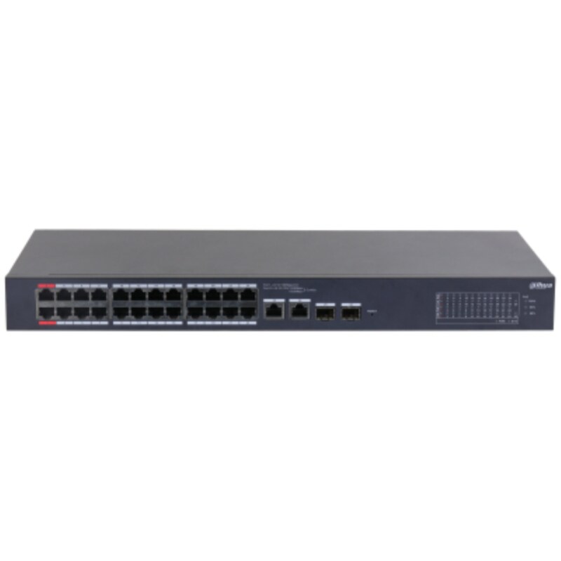 Dahua Technology DH-CS4226-24ET-240 switch Gestionado L2 Gigabit Ethernet (10/100/1000) Energía sobre Ethernet (PoE) Negro
