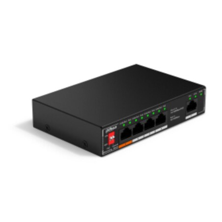 Dahua Technology PoE DH-SF1005 switch No administrado L2 Fast Ethernet (10/100) Energía sobre Ethernet (PoE) Montaje en pared/es