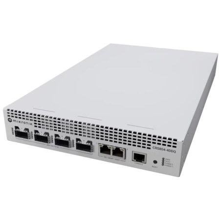 Mikrotik CRS804-4DDQ-HRM switch 10G Ethernet (100/1000/10000) Gris