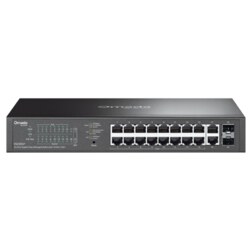 OMADA ES220GP switch Gestionado Gigabit Ethernet (10/100/1000) Energía sobre Ethernet (PoE) Negro