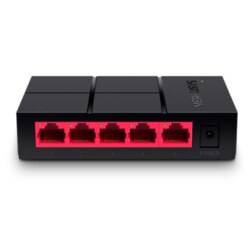 Mercusys MS105G switch No administrado Gigabit Ethernet (10/100/1000) Negro