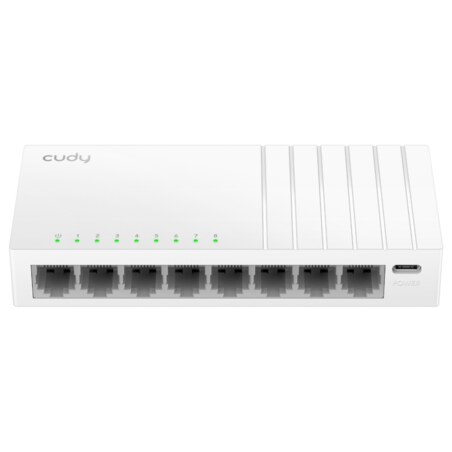 Cudy FS108D switch No administrado Fast Ethernet (10/100) Blanco
