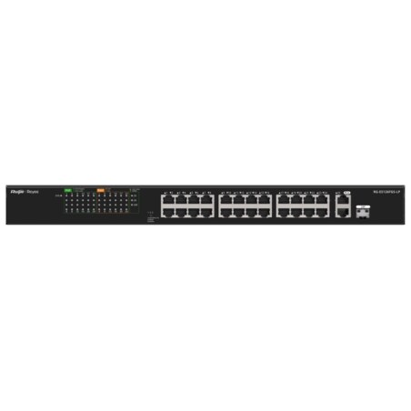 Ruijie Networks RG-ES126FGS-LP switch No administrado L2 Fast Ethernet (10/100) Energía sobre Ethernet (PoE) Negro