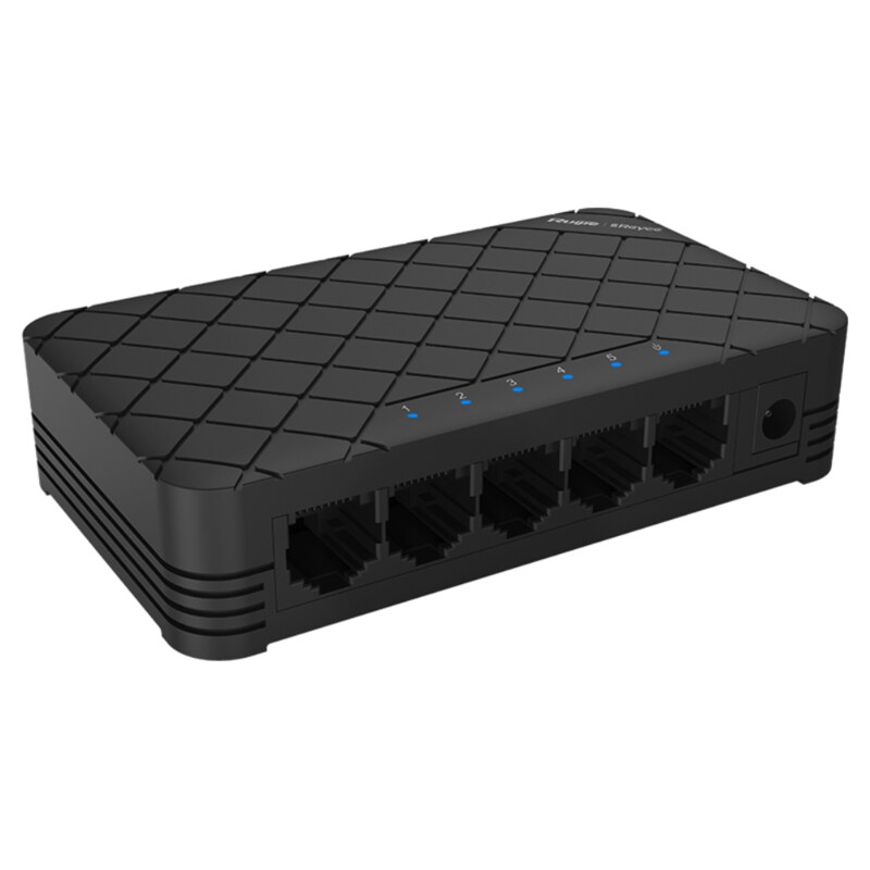 Ruijie Networks RG-ES05 switch No administrado Fast Ethernet (10/100) Negro