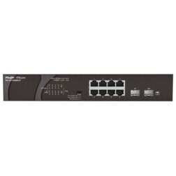 Ruijie Networks RG-ES110GDS-P switch No administrado Gigabit Ethernet (10/100/1000) Energía sobre Ethernet (PoE) Negro