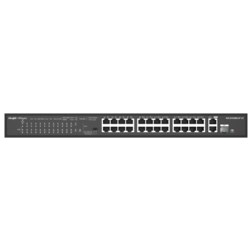 Ruijie Networks RG-ES126S-LP V2 switch No administrado Fast Ethernet (10/100) Energía sobre Ethernet (PoE) Negro