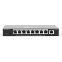 Ruijie Networks RG-ES209GC-P switch Gestionado Gigabit Ethernet (10/100/1000) Energía sobre Ethernet (PoE) Negro