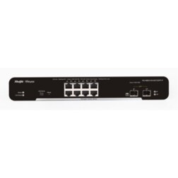 Ruijie Networks RG-NBS3100-8GT2SFP-P switch Gestionado L2 Gigabit Ethernet (10/100/1000) Energía sobre Ethernet (PoE) Negro