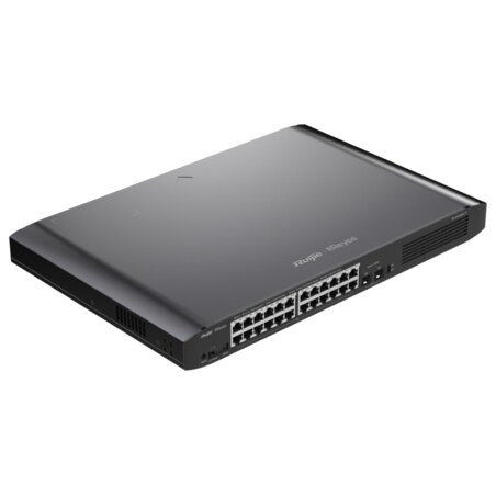 Ruijie Networks RG-ES226GC-P switch Gestionado L2 Gigabit Ethernet (10/100/1000) Energía sobre Ethernet (PoE) Negro