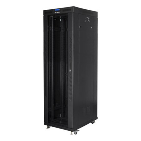 Lanberg FF01-8842-12BL armario rack 42U Rack o bastidor independiente Negro