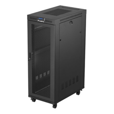 Lanberg FF01-6032-23BL armario rack 32U Rack o bastidor independiente Negro