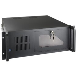 TooQ RACK-406N-USB3 armario rack Bastidor de pared Negro