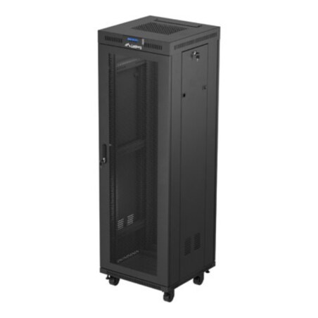 Lanberg FF01-6637-23BL armario rack 37U Rack o bastidor independiente Negro