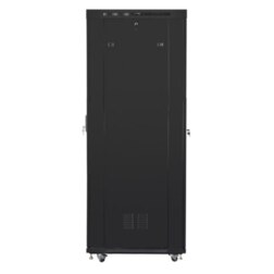 Lanberg FF01-8027-23BL armario rack 27U Rack o bastidor independiente Negro