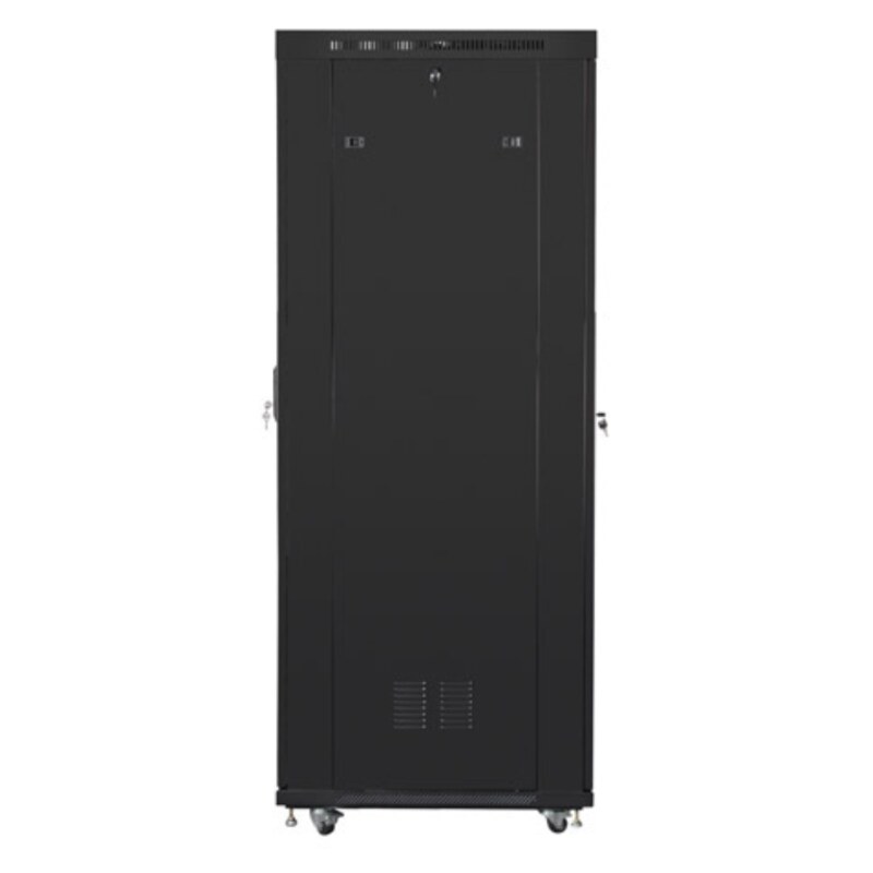 Lanberg FF01-8027-23BL armario rack 27U Rack o bastidor independiente Negro