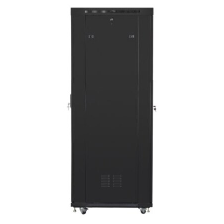 Lanberg FF01-8027-23BL armario rack 27U Rack o bastidor independiente Negro
