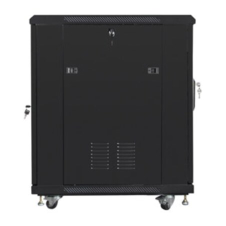 Lanberg FF01-6815-23B armario rack 19U Rack o bastidor independiente Negro