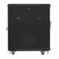 Lanberg FF01-6815-23B armario rack 19U Rack o bastidor independiente Negro