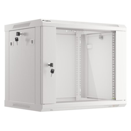 Lanberg WF01-6409-10S armario rack 9U Bastidor de pared Gris