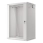 Lanberg WF01-6418-10S armario rack 18U Bastidor de pared Gris