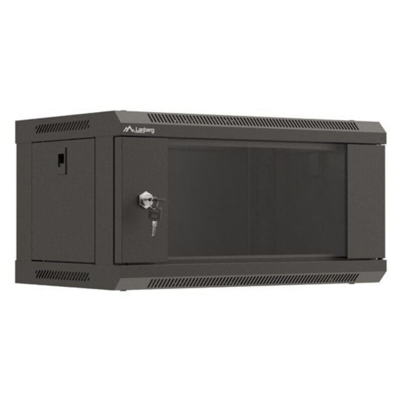 Lanberg WF03-5304-10B armario rack 4U Bastidor de pared Negro