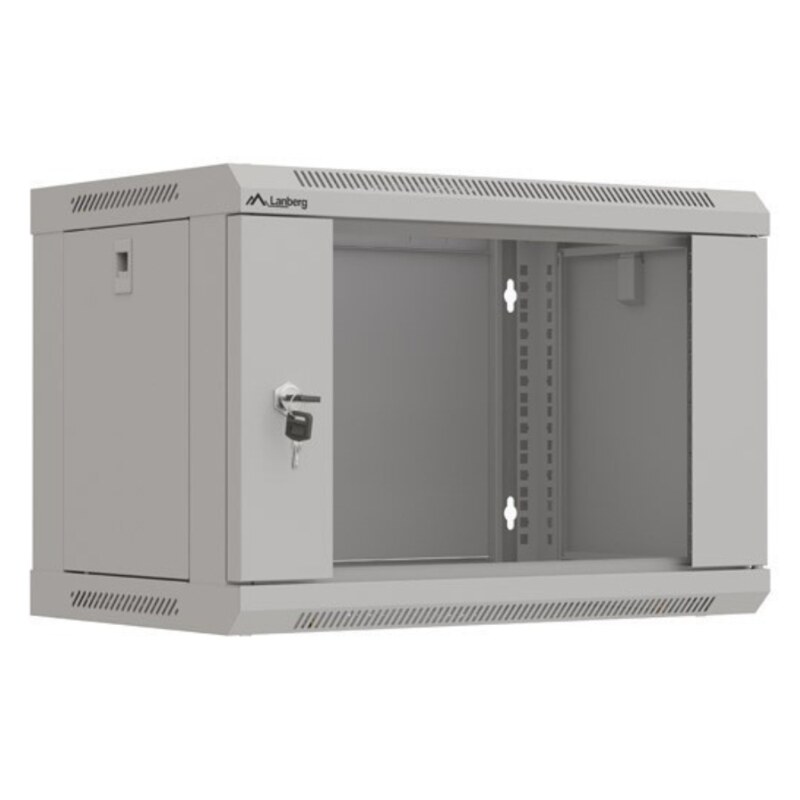 Lanberg WF03-5306-10S armario rack 6U Bastidor de pared Gris