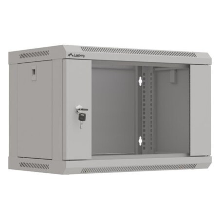Lanberg WF03-5306-10S armario rack 6U Bastidor de pared Gris