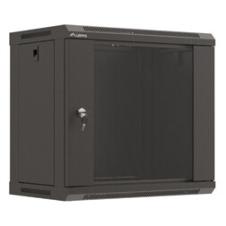 Lanberg WF03-5309-10B armario rack 9U Bastidor de pared Negro