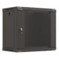 Lanberg WF03-5309-10B armario rack 9U Bastidor de pared Negro